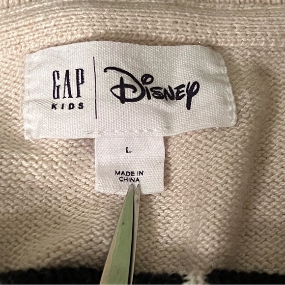 GapKids X Disney Minnie Mouse Studded Sweater Dress- Girls Size-Large - Picture 3 of 3